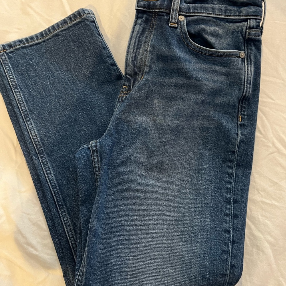 Banana Republic Blue Straight Jeans Vintage Wash